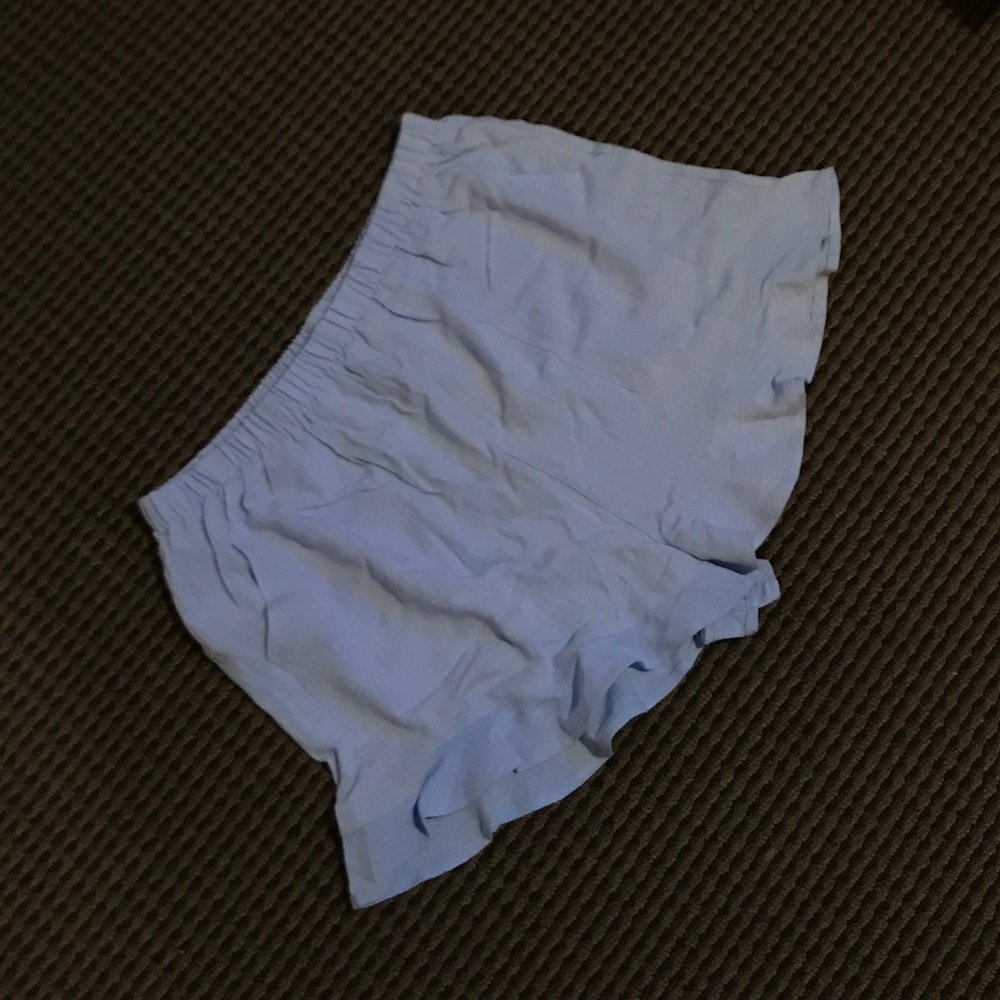 Clad & Cloth Ruffle Trim Shorts - Picture 6 of 6